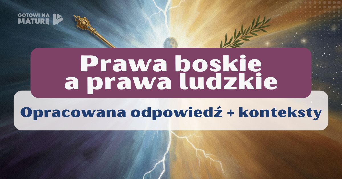 Prawa boskie a prawa ludzkie