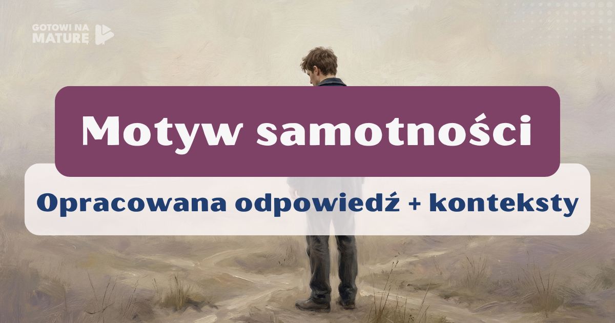 Motyw samotności